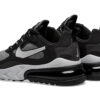 nike 270 react black grey
