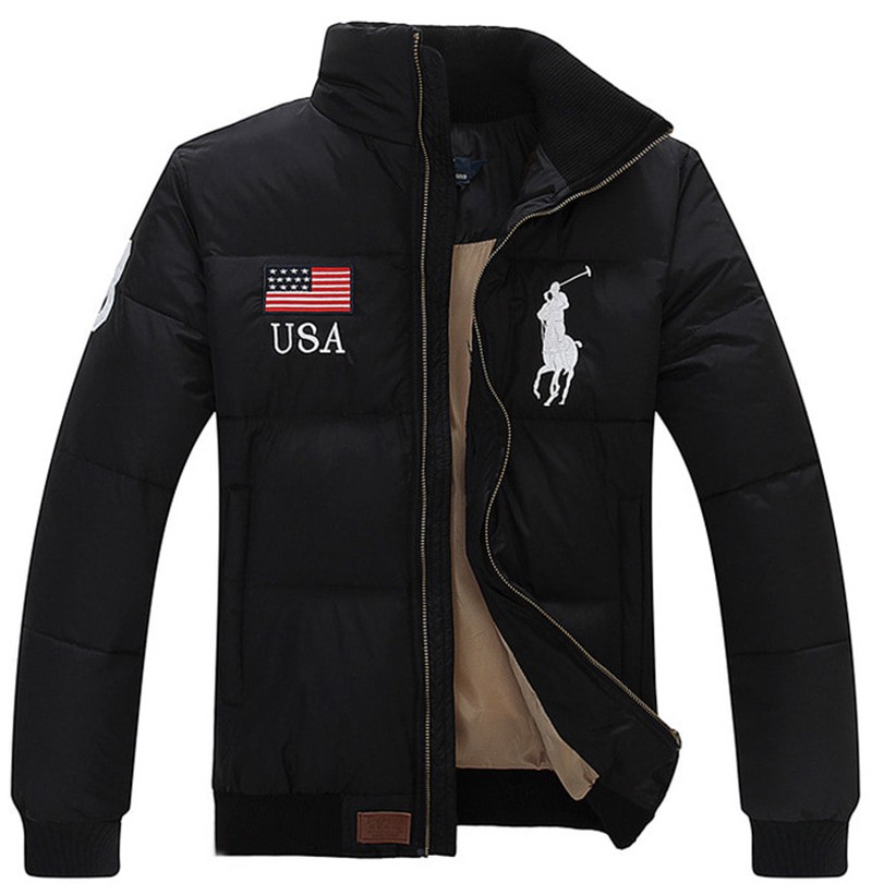 mens black ralph lauren jacket